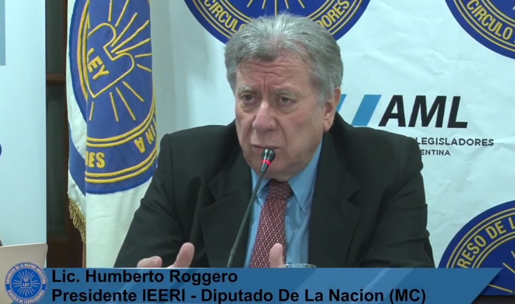 Diputado de la Nación (MC) Humberto Roggero, presidente del IEERI.